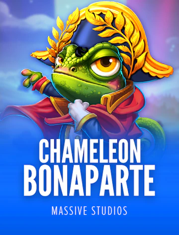 Chameleon Bonaparte presentado como experiencia visual llamativa y estratégica.