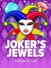 Tragamonedas Joker's Jewels con brillo de gemas y estilo clásico moderno.